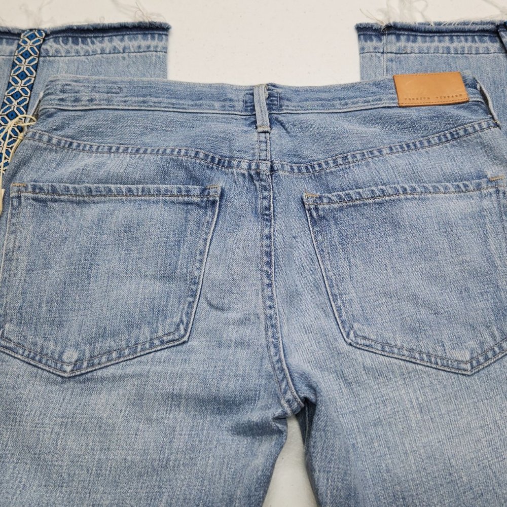 NEW $200 Women's C of H EMERSON Crop Slim Boyfriend Selvedge Blue Jeans size 25 - Picture 7 of 8